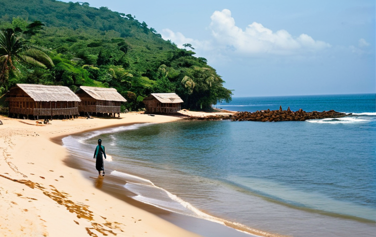 시에라리온 외교 관계 - **

"A vibrant marketplace scene in Freetown, Sierra Leone, showcasing local produce and crafts. Ven...