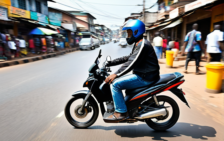 시에라리온 대중교통 수단 - **Vibrant Poda-Poda Community Ride**
    "A bustling, close-up shot of a brightly painted poda-poda,...