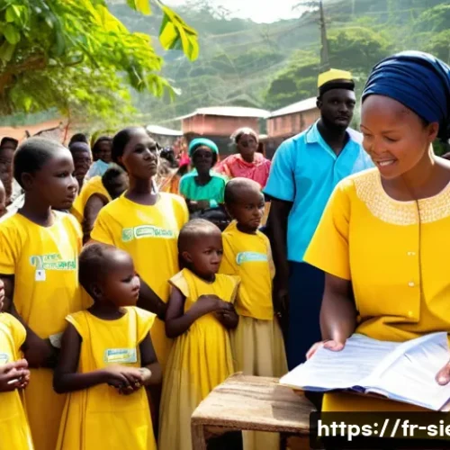 시에라리온 전염병과 보건 문제 - **Image Prompt 1: The Heartbeat of Community Health in Rural Sierra Leone**
    A vibrant, sunlit sc...